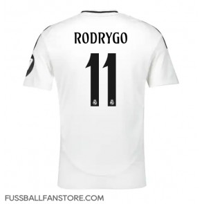 Real Madrid Rodrygo Goes #11 Replik Heimtrikot 2024-25 Kurzarm